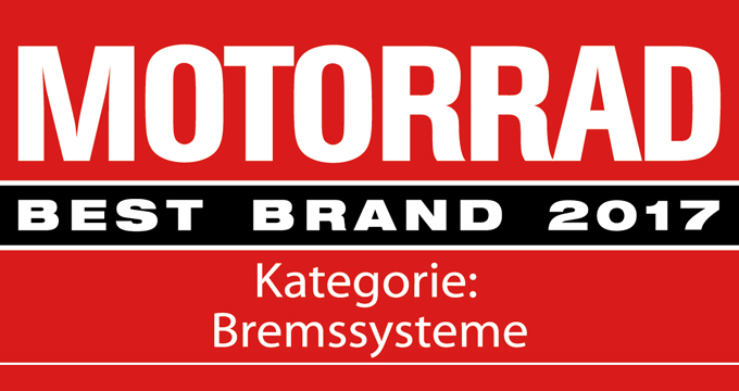 Brembo premiato “Best Brand 2017″ dalla rivista mensile Motorrad