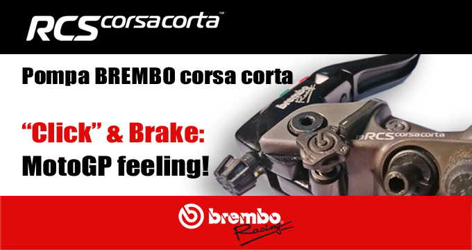 Brembo RCS Corsacorta: feeling da MotoGP!