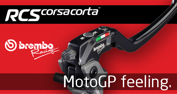 Brembo Rcs Corsa Corta: scegli emozioni da MotoGP!