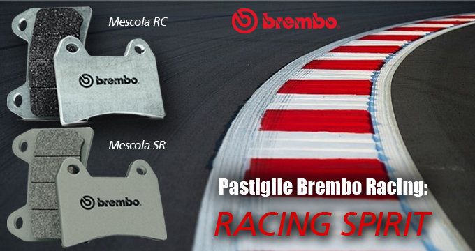 Brembo Racing Pastiglie: perfette per una staccata micidiale.