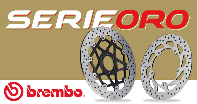 Dischi Serie Oro: la tua moto merita Brembo.
