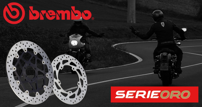 Dischi Brembo Serie Oro: perfetti per chi non vuole rinunciare a prestazioni e mito!