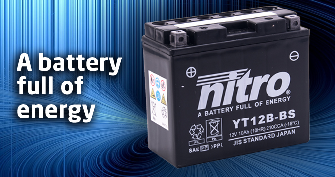 Batteria Nitro: la soluzione ideale per la tua moto.